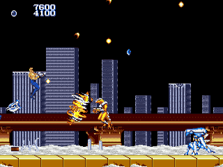 Forgotten Worlds [WOR] segaMD 1990 Game Image