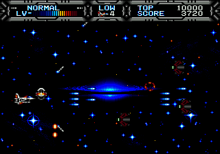 Gaiares [US,JP] segaMD 1990 Game Image