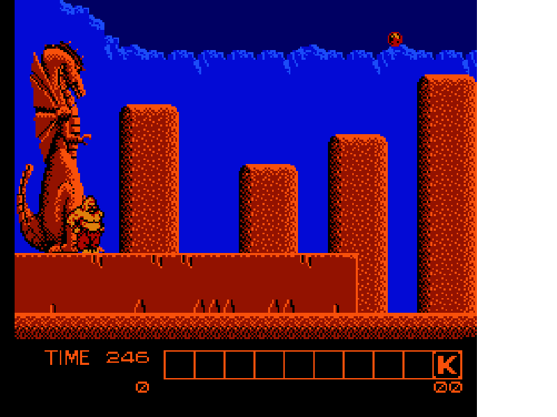 Karnov [US] nes 1988 Game Image