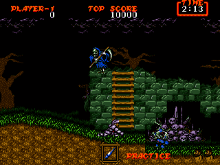 Ghouls’n Ghosts [WOR] segaMD 1989 Game Image