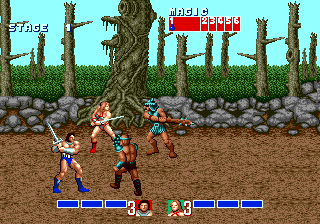 Golden Axe [WOR] segaMD 1990 Game Image