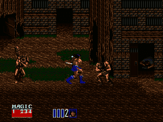 Golden Axe II [WOR] segaMD 1992 Game Image