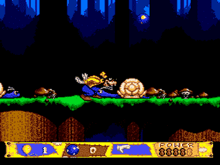 Goofy’s Hysterical History Tour [US] segaMD 1993 Game Image
