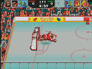 Hit the Ice : The Video Hockey League [US] segaMD 1992 Game Image