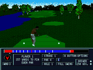 Jack Nicklaus’ Power Challenge Golf [US,EU] segaMD 1993 Game Image