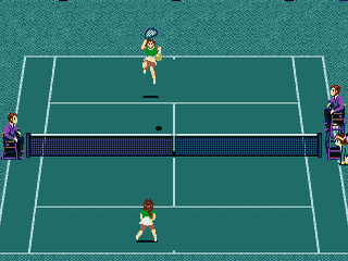 Jennifer Capriati Tennis [US] segaMD 1992 Game Image