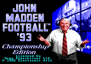 John Madden Football : Championship Edition [US] Thumbnail