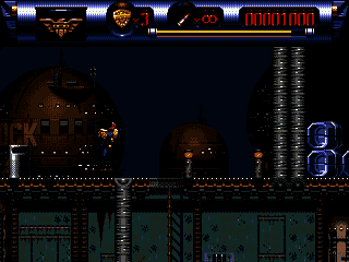 Judge Dredd [WOR] segaMD 1995 Game Image