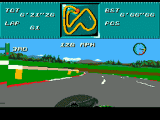 Kawasaki Superbike Challenge [US,EU] segaMD 1994 Game Image