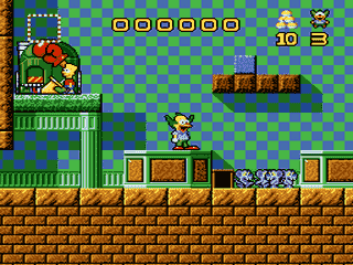 Krusty’s Super Fun House [US,EU] segaMD 1992 Game Image