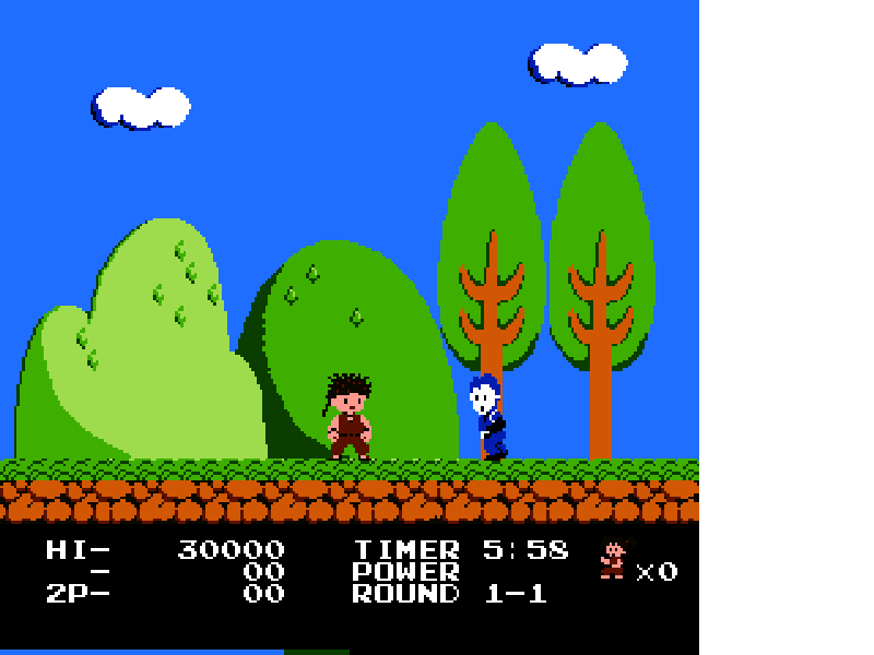 Kid Niki : Radical Ninja [US] nes 1987 Game Image
