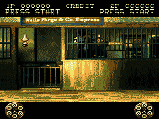 Lethal Enforcers II : Gun Fighters [US] segaMD 1994 Game Image