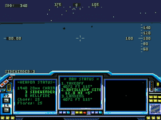 LHX Attack Chopper [US,EU] segaMD 1992 Game Image