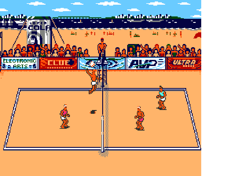 Kings of the Beach [US] nes 1990 Game Image