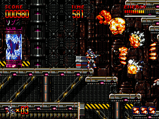 Mega Turrican [US] segaMD 1994 Game Image