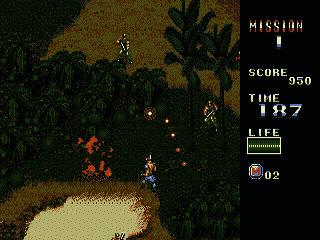 Mercs [WOR] segaMD 1991 Game Image