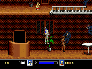 Michael Jackson’s Moonwalker [WOR] segaMD 1990 Game Image