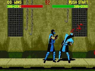 Mortal Kombat II [WOR] segaMD 1994 Game Image