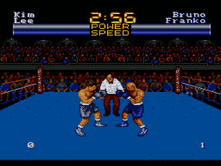 Muhammad Ali Heavyweight Boxing [US] segaMD 1992 Game Image