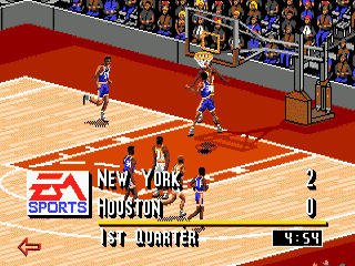 NBA Live 95 [US,EU] segaMD 1994 Game Image
