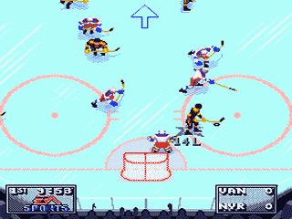 NHL 95 [US,EU] segaMD 1994 Game Image