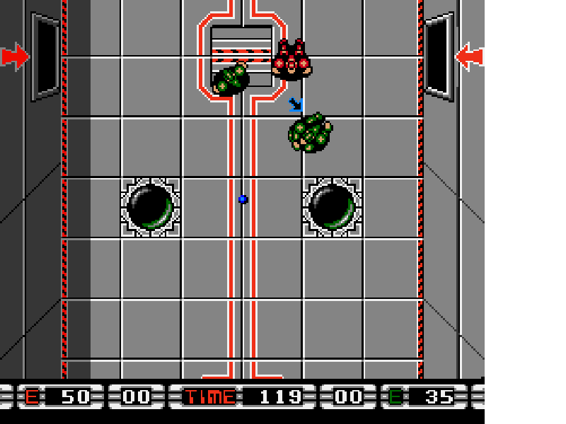 KlashBall [US] nes 1991 Game Image