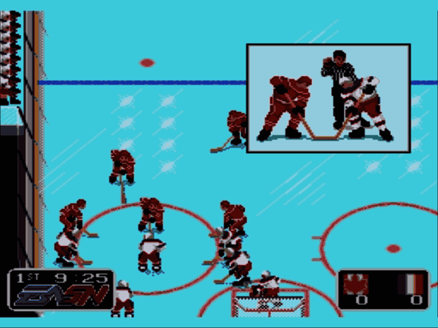 NHL Hockey [US] segaMD 1992 Game Image