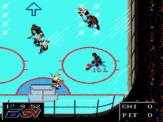 NHLPA Hockey 93 [US,EU] segaMD 1992 Game Image