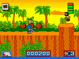 Normy’s Beach Babe-O-Rama [US,EU] segaMD 1994 Game Image