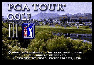 PGA Tour Golf III [US,EU] Thumbnail