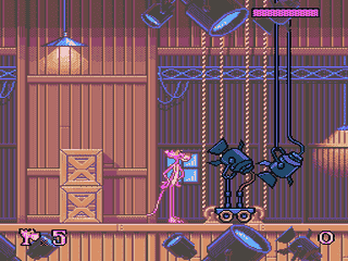 Pink Goes to Hollywood [US,EU] segaMD 1993 Game Image