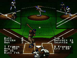 R.B.I. Baseball 4 [US] segaMD 1992 Game Image