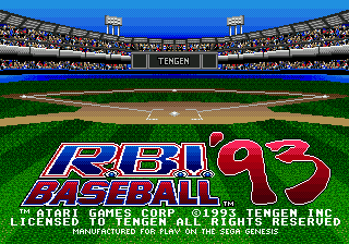 R.B.I. Baseball '93 [US] Thumbnail
