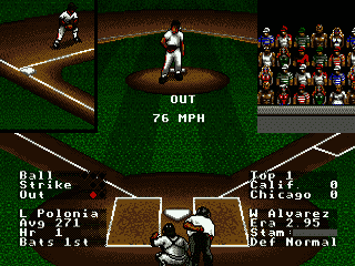 R.B.I. Baseball ’94 [US,EU] segaMD 1994 Game Image
