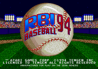 R.B.I. Baseball '94 [US,EU] Thumbnail