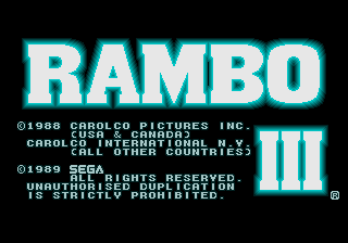 Rambo III [US,EU,KR] Thumbnail