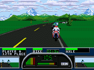 Road Rash II [US,EU] segaMD 1992 Game Image