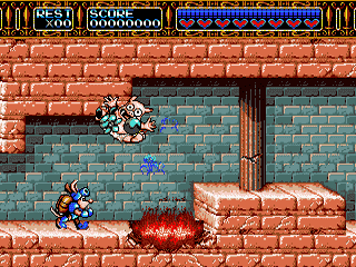 Rocket Knight Adventures [US] segaMD 1993 Game Image