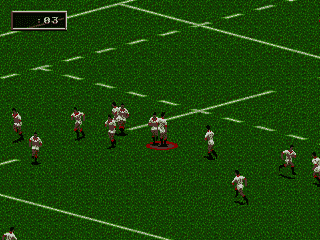 Rugby World Cup 95 [US,EU] segaMD 1994 Game Image