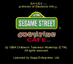 Sesame Street Counting Cafe [US] Thumbnail