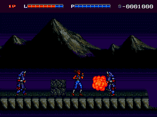 Shadow Blasters [US] segaMD 1990 Game Image
