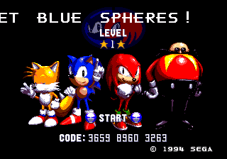 Sonic & Knuckles + Sonic the Hedgehog : Blue Sphere [US,EU] Thumbnail