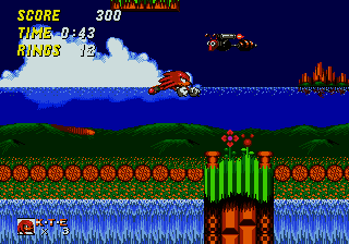 Sonic & Knuckles + Sonic The Hedgehog 2 [WOR] segaMD 1994 Game Image