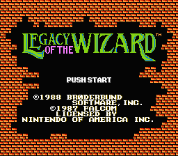 Legacy of the Wizard [US] Thumbnail