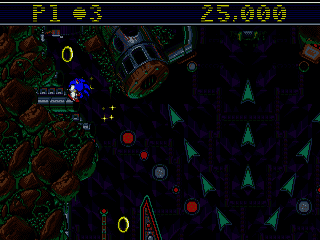 Sonic Spinball [US] segaMD 1993 Game Image