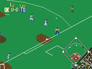 Sports Talk Baseball [US] segaMD 1992 Game Image