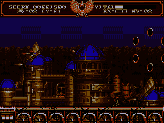 Steel Empire [US] segaMD 1992 Game Image
