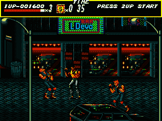 Streets of Rage [WOR] segaMD 1991 Game Image