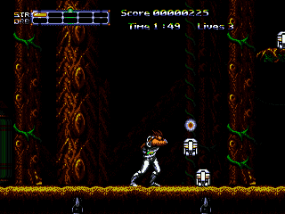 Strider Returns : Journey from Darkness [US] segaMD 1993 Game Image