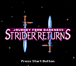 Strider Returns : Journey from Darkness [US](Best) Thumbnail